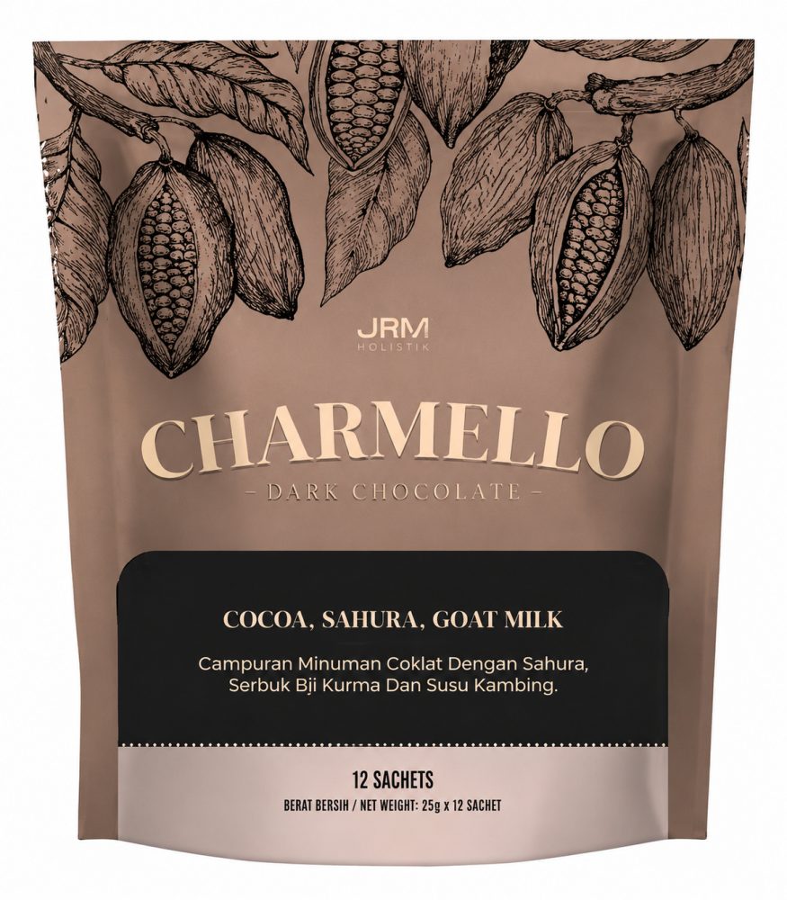 Charmello Dark Chocolate, produk JRM