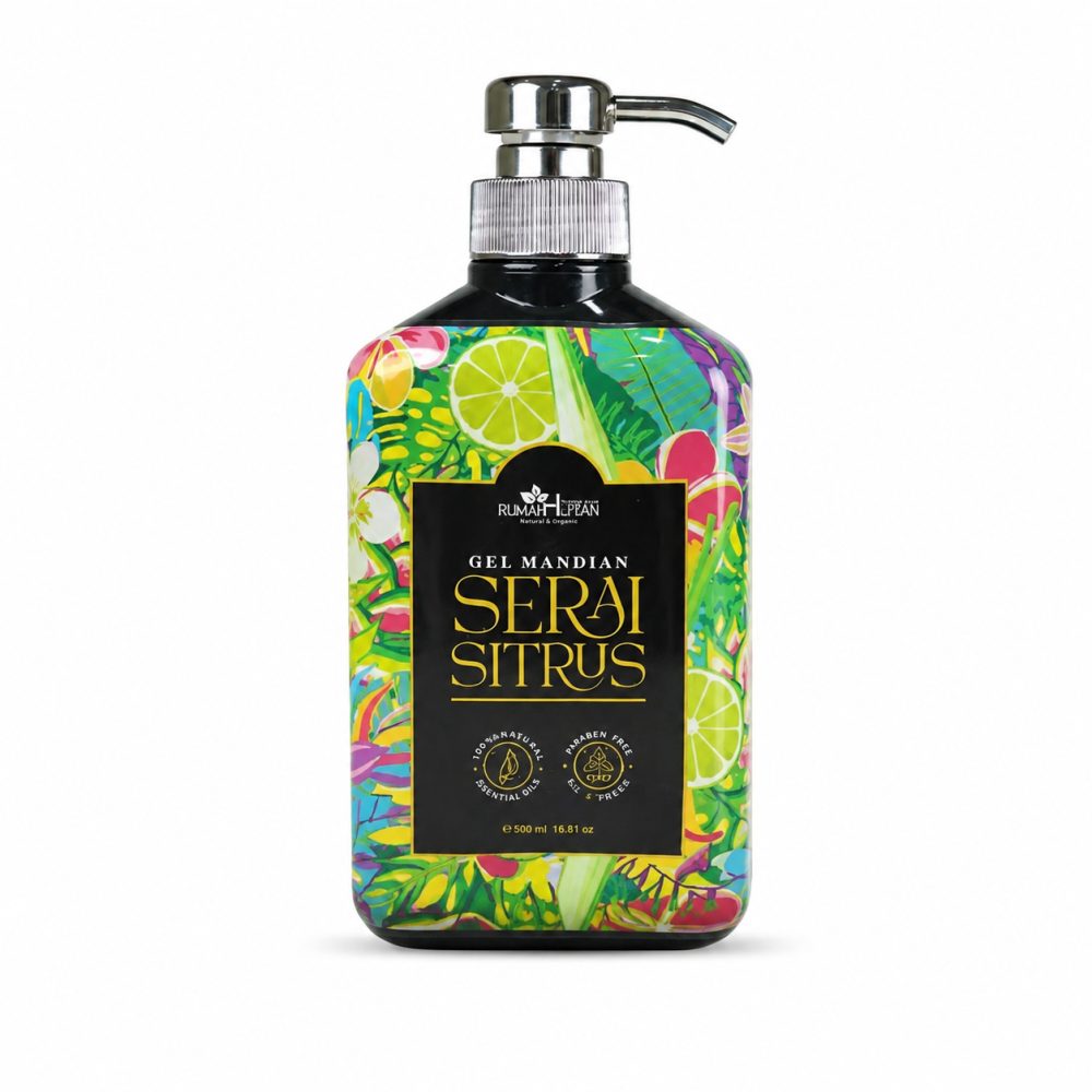 Gel Mandian Serai Sitrus, produk Rumah Hutan