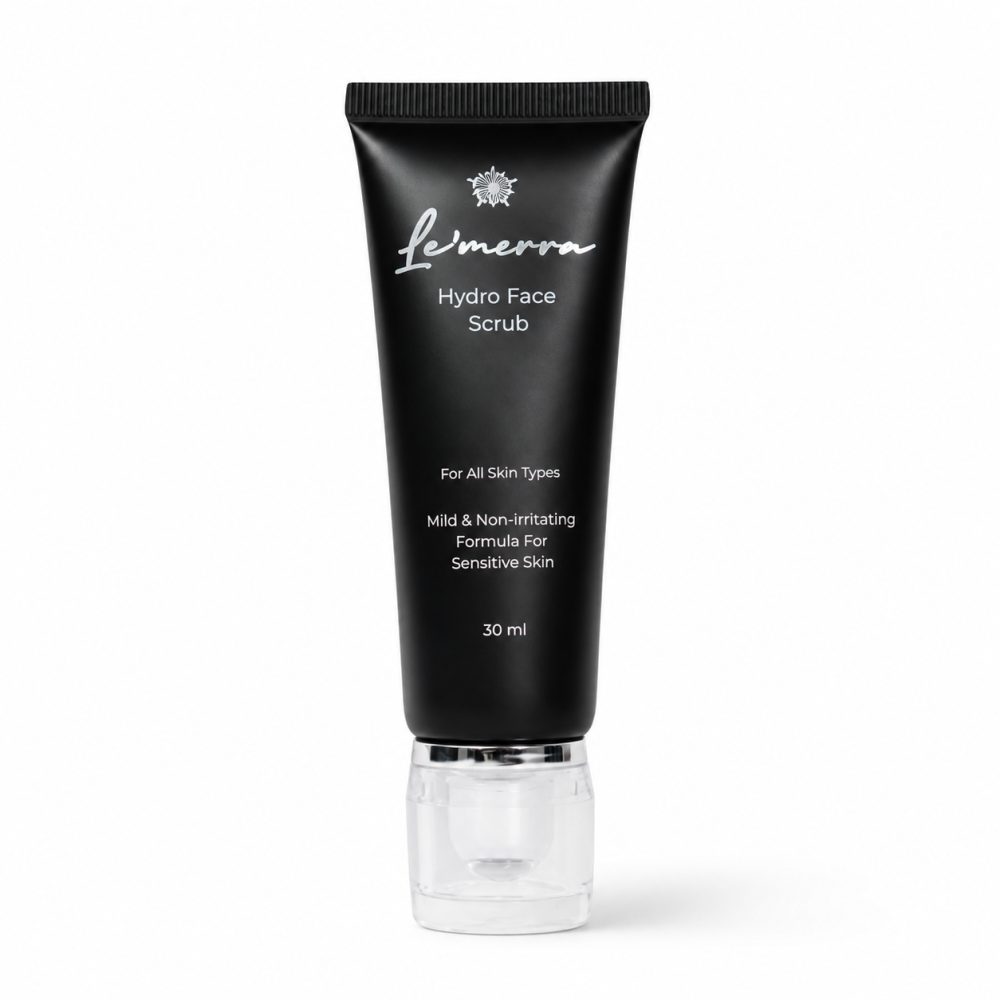 Le'Merra Hydro Face Scrub, produk JRM